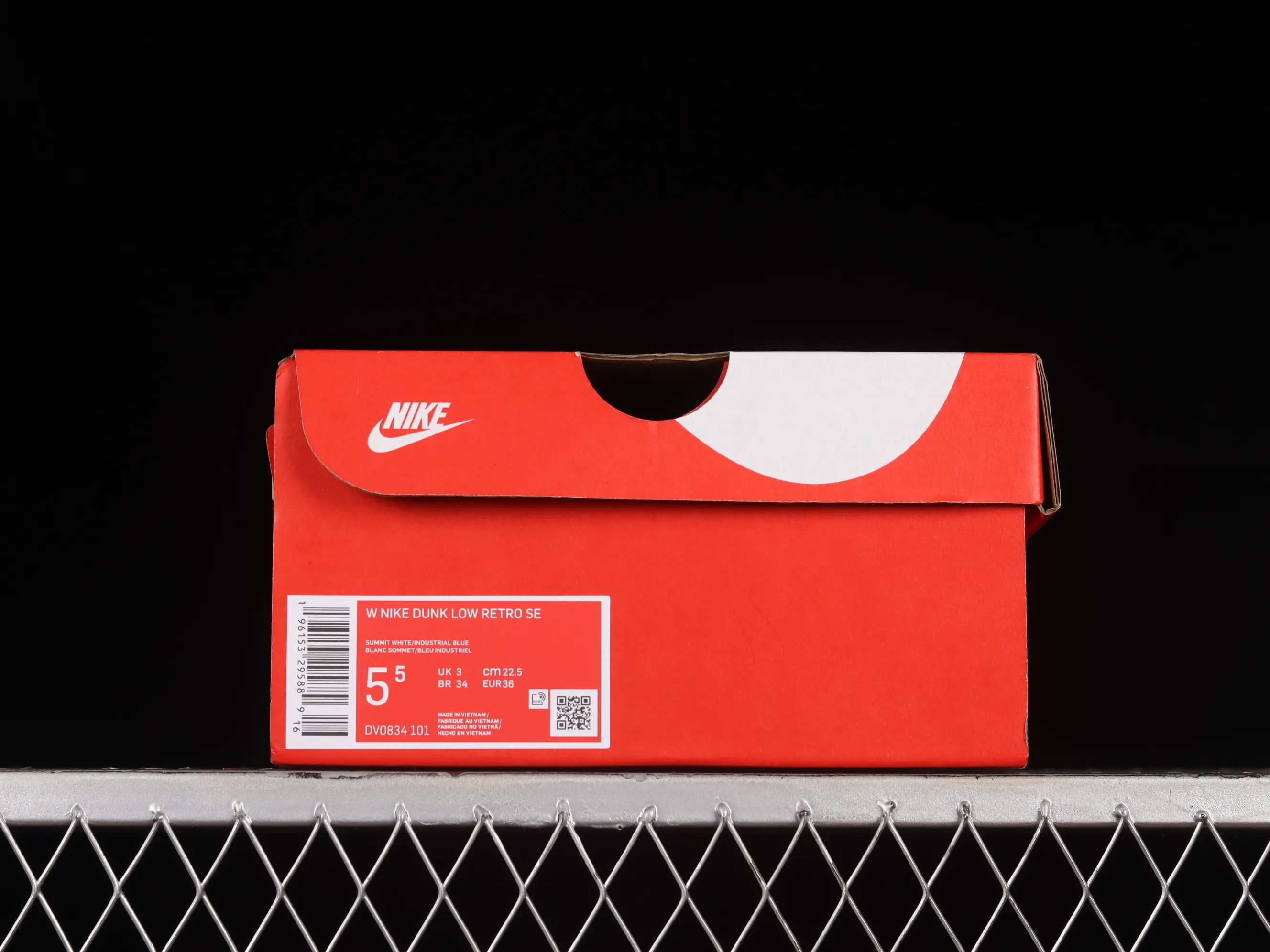 All categories Nk SB Dunk series Nk SB Dunk Low low-top sneakers Nk Dunk Low "Industrial Blue" Sashiko embroidery theme SB low-top sports and leisure sneakers DV0834-101
